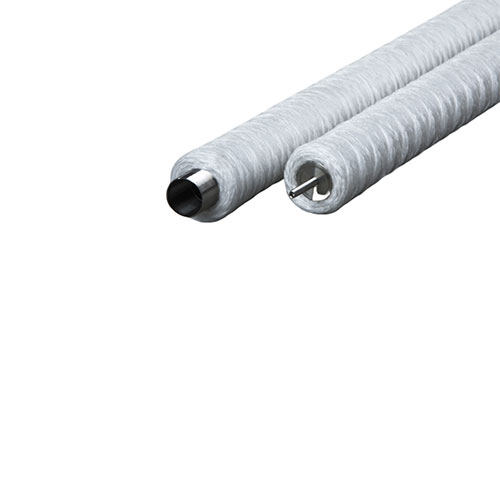 String-wound-condensate-treatment-filter-cartridge